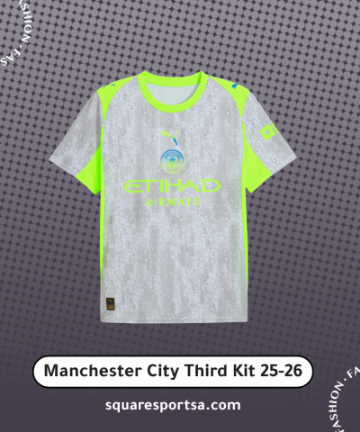 تيشيرت مانشستر سيتي الثالث موسم 2025/2026 – Manchester City Third Kit 25/26 تيشيرت مانشستر سيتي الثالث موسم 2025/2026 – Manchester City Third Kit 25/26