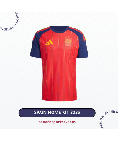 تيشيرت منتخب إسبانيا الأساسي 2026 | Spain Home Kit تيشيرت منتخب إسبانيا الأساسي 2026 | Spain Home Kit