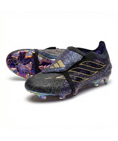 بريداتور إيليت 26 تانغ FG – أسود/بنفسجي مع تفاصيل ذهبية | Predator Elite 26 Tongue FG – Black/Purple/Gold بريداتور إيليت 26 تانغ FG – أسود/بنفسجي مع تفاصيل ذهبية | Predator Elite 26 Tongue FG – Black/Purple/Gold