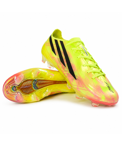 بوت أديداس F50 هايبر فاست برباط “Too Light” أصفر فلو | adidas F50 Lace HYPERFAST “Too Light” Pack – Solar Yellow بوت أديداس F50 هايبر فاست برباط “Too Light” أصفر فلو | adidas F50 Lace HYPERFAST “Too Light” Pack – Solar Yellow