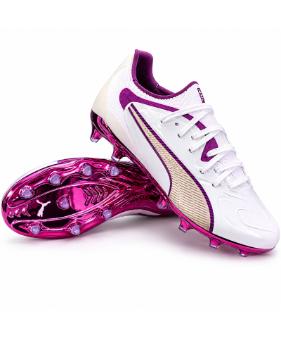 بوت بوما كينج ألتيميت FG أبيض بنفسجي | Puma King Ultimate FG White Purple بوت بوما كينج ألتيميت FG أبيض بنفسجي | Puma King Ultimate FG White Purple