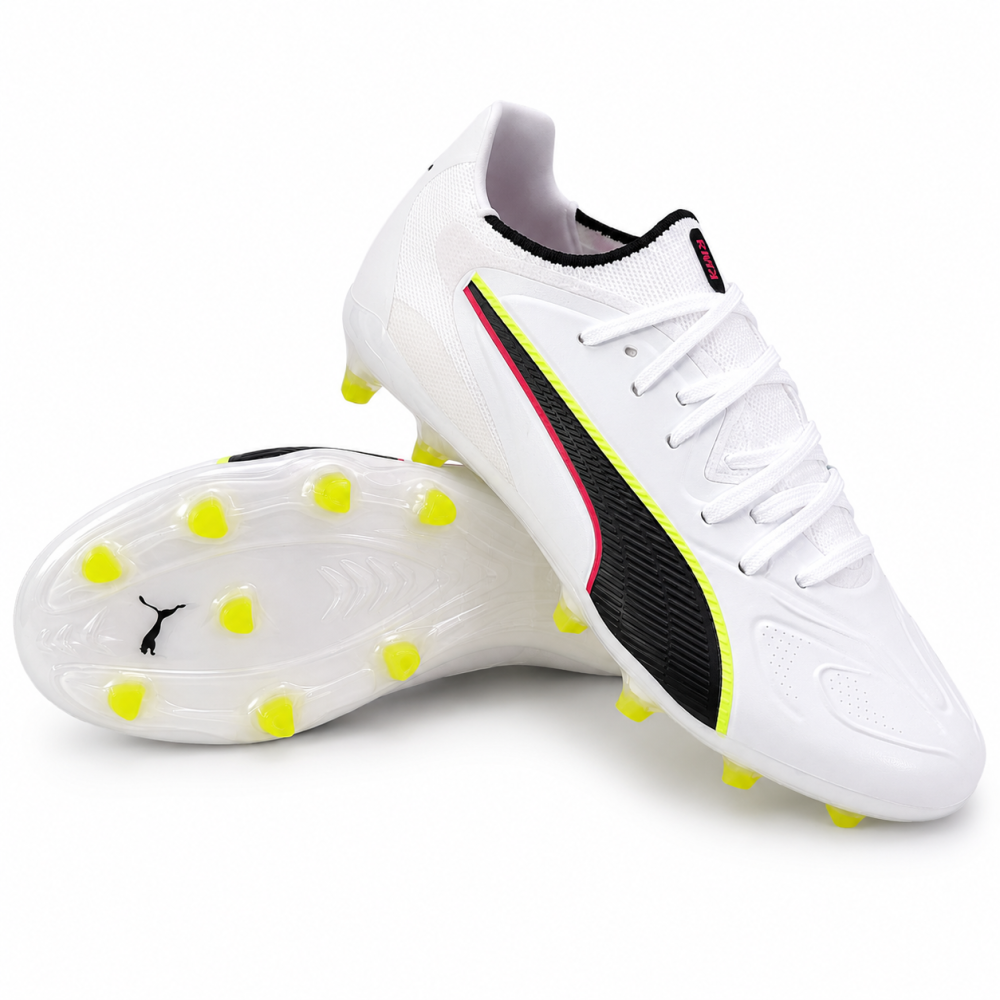 بوت بوما ألترا 6 ألتيميت FG أبيض أصفر نيون | Puma Ultra 6 Ultimate FG White Neon Yellow بوت بوما ألترا 6 ألتيميت FG أبيض أصفر نيون | Puma Ultra 6 Ultimate FG White Neon Yellow