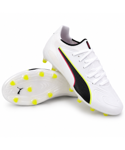 بوت بوما ألترا 6 ألتيميت FG أبيض أصفر نيون | Puma Ultra 6 Ultimate FG White Neon Yellow بوت بوما ألترا 6 ألتيميت FG أبيض أصفر نيون | Puma Ultra 6 Ultimate FG White Neon Yellow