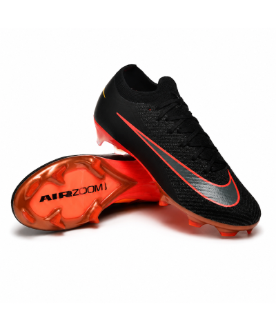 Nike Air Zoom Mercurial Vapor 16 Elite XXV FG – Black/Crimson | نايكي إير زوم ميركوريال فابور 16 إليت XXV FG – أسود/قرمزي