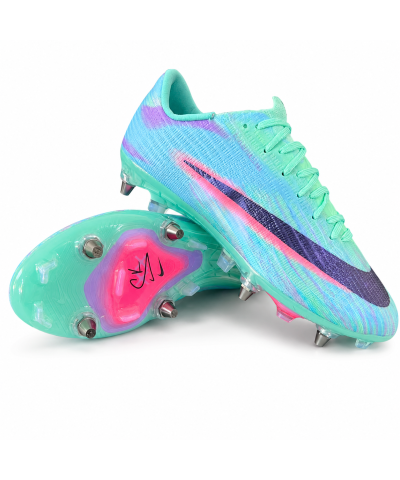Nike Air Zoom Mercurial Superfly XV Elite SG – Turquoise/Purple/Pink | نايك إير زوم ميركوريال سوبرفلاي XV إليت SG