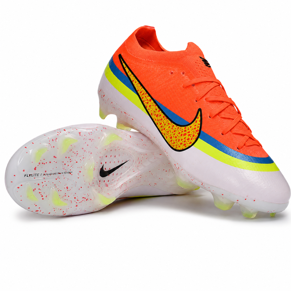 Nike Air Zoom Mercurial Vapor 17 Elite FG – Orange/White/Neon Yellow