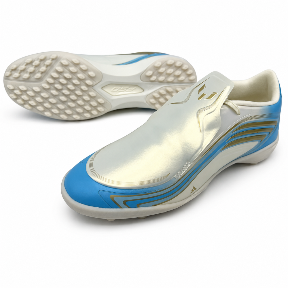 أديداس F50 إليت ميسي El Último Tango بدون رباط TF – أبيض لؤلؤي/أزرق/ذهبي أديداس F50 إليت ميسي El Último Tango بدون رباط TF – أبيض لؤلؤي/أزرق/ذهبي
