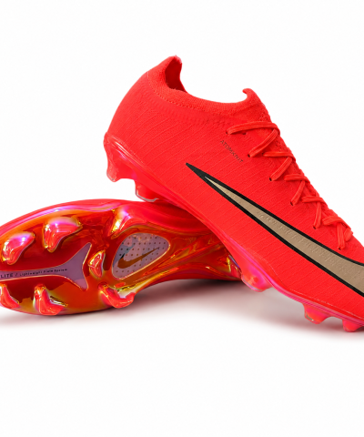 نايك إير زوم ميركوريال فيبور 16 إيليت FG – أحمر ناري/ذهبي | Nike Air Zoom Mercurial Vapor 16 Elite FG