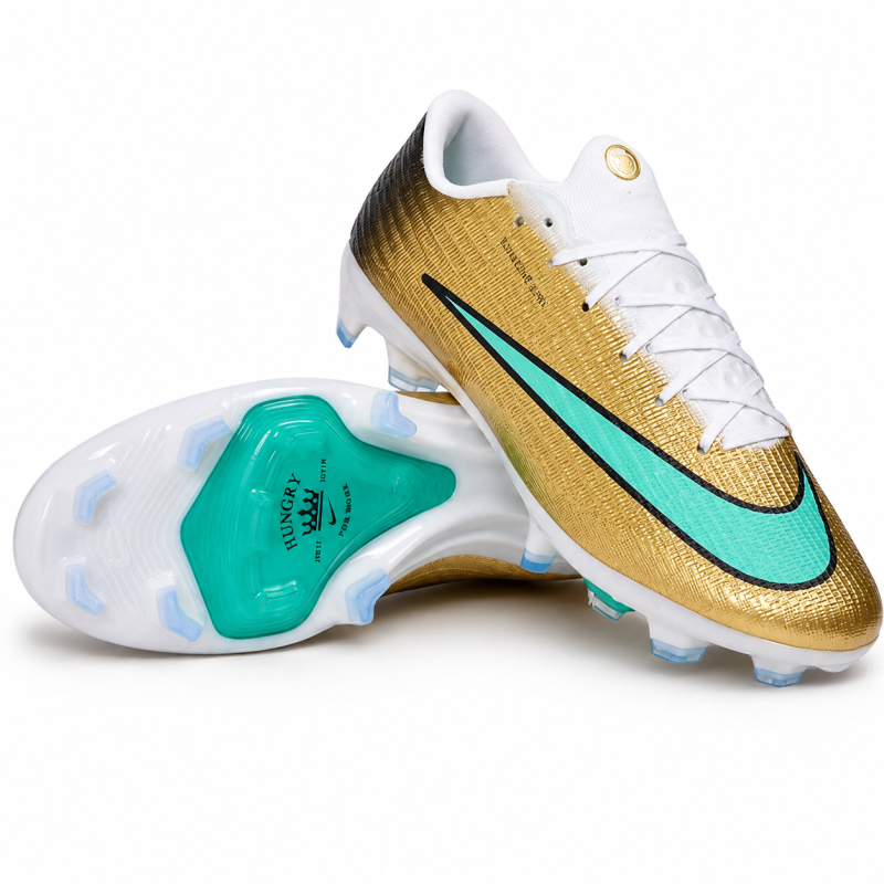 نايك إير زوم ميركوريال فابور 17 إليت FG – الإصدار الذهبي Hungry For More | Nike Air Zoom Mercurial Vapor 17 Elite FG Golden Edition نايك إير زوم ميركوريال فابور 17 إليت FG – الإصدار الذهبي Hungry For More | Nike Air Zoom Mercurial Vapor 17 Elite FG Golden Edition