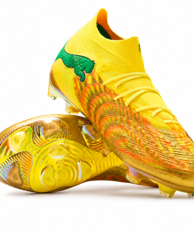بوما فيوتشر 9 ألتميت KidSuper x نيمار جونيور FG – أصفر / أخضر | PUMA Future 9 Ultimate Neymar Jr