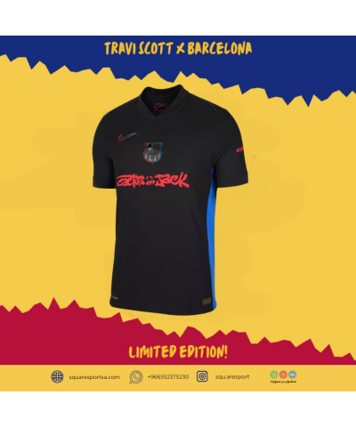 تيشيرت برشلونة x ترافيس سكوت - إصدار محدود تيشيرت برشلونة x ترافيس سكوت - إصدار محدود