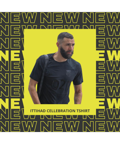 تيشيرت الاتحاد الاسود 1927 - Ittihad celebration Tshirt