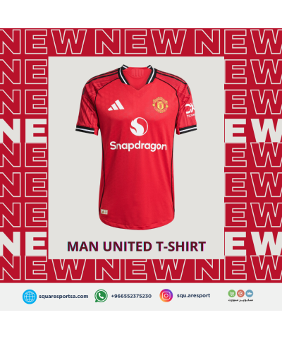 تيشيرت مانشستر يونايتد 25/26 – Manchester United Home Jersey تيشيرت مانشستر يونايتد 25/26 – Manchester United Home Jersey