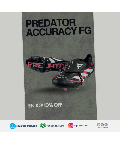 بوت رياضي اديداس بريداتور اكيورسي | PREDATOR ACCURACY FG BOOTS بوت رياضي اديداس بريداتور اكيورسي | PREDATOR ACCURACY FG BOOTS