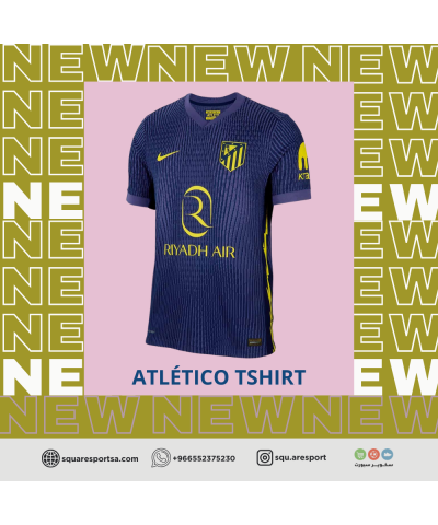 تيشيرت أتلتيكو مدريد الثاني 25/26 - Atlético Madrid Away Jersey تيشيرت أتلتيكو مدريد الثاني 25/26 - Atlético Madrid Away Jersey