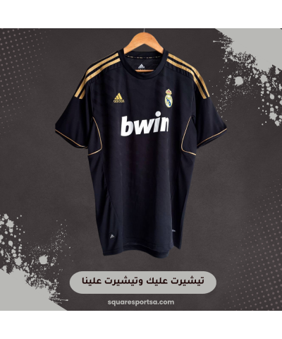 تيشيرت ريال مدريد الرسمي – الطقم الاحتياطي الأسود (موسم 2011/2012) تيشيرت ريال مدريد الرسمي – الطقم الاحتياطي الأسود (موسم 2011/2012)