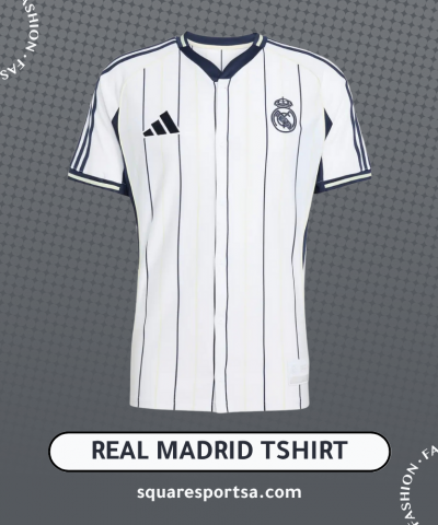 تيشيرت ريال مدريد بستايل البيسبول - موسم 2025/2026 تيشيرت ريال مدريد بستايل البيسبول - موسم 2025/2026