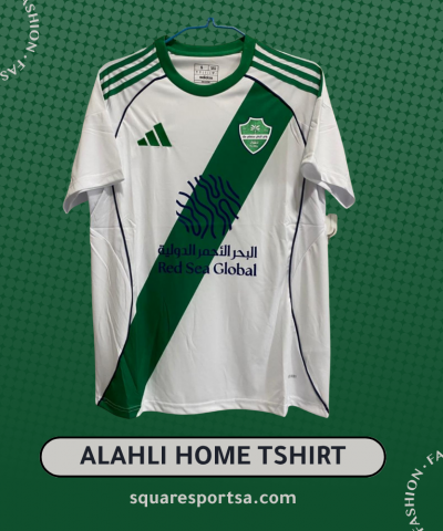 تيشيرت النادي الاهلي الاساسي الاساسي 25/26 - Al Ahli Home Jersey تيشيرت النادي الاهلي الاساسي الاساسي 25/26 - Al Ahli Home Jersey