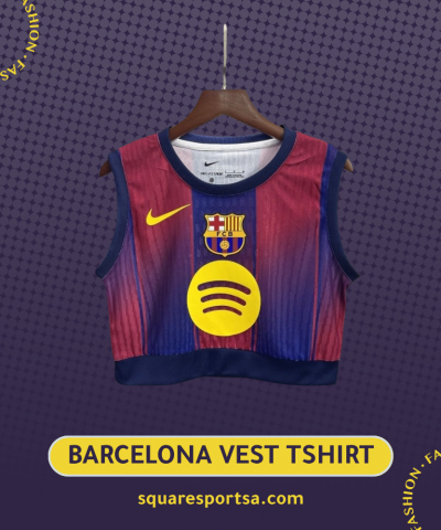 تيشيرت برشلونة النسائي كروب توب تيشيرت برشلونة النسائي كروب توب