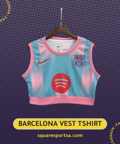 تيشيرت برشلونة النسائي كروب توب تيشيرت برشلونة النسائي كروب توب