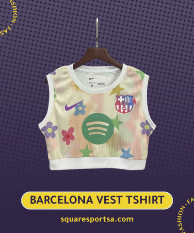 تيشيرت برشلونة النسائي كروب توب تيشيرت برشلونة النسائي كروب توب