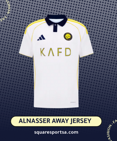 تيشيرت نادي النصر الابيض الثالث 25/26 | Al Nassr Third Jersey white تيشيرت نادي النصر الابيض الثالث 25/26 | Al Nassr Third Jersey white