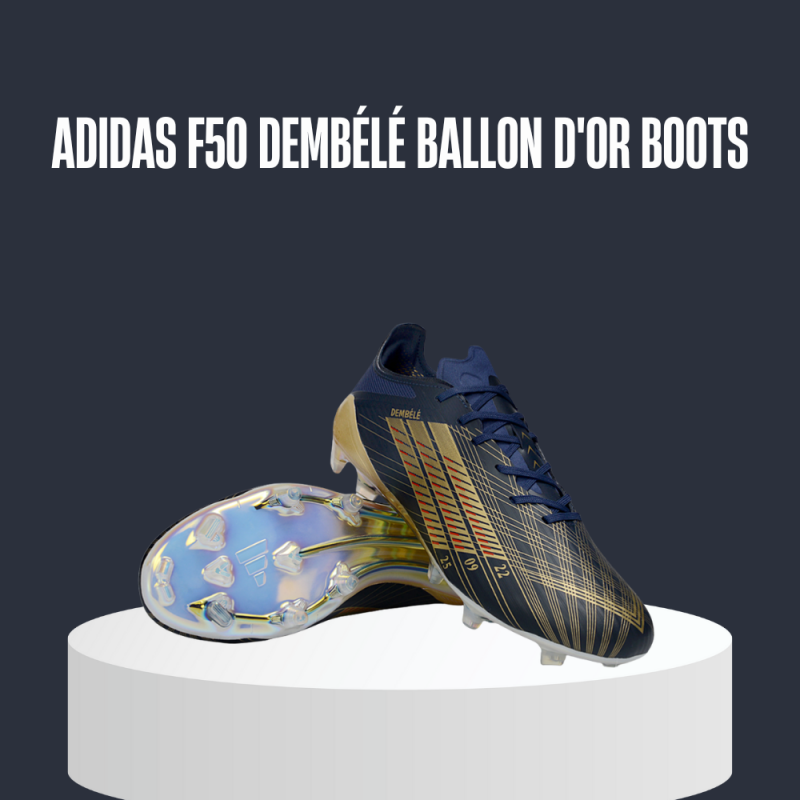 حذاء أديداس F50 ديمبيلي إصدار الكرة الذهبية | Adidas F50 Dembélé Ballon d'Or 2025 Boots