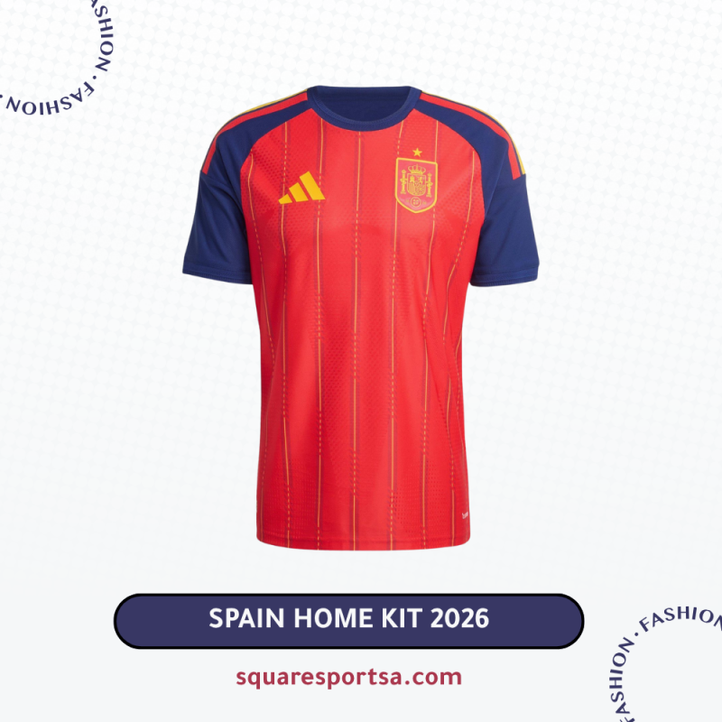 تيشيرت منتخب إسبانيا الأساسي 2026 | Spain Home Kit تيشيرت منتخب إسبانيا الأساسي 2026 | Spain Home Kit