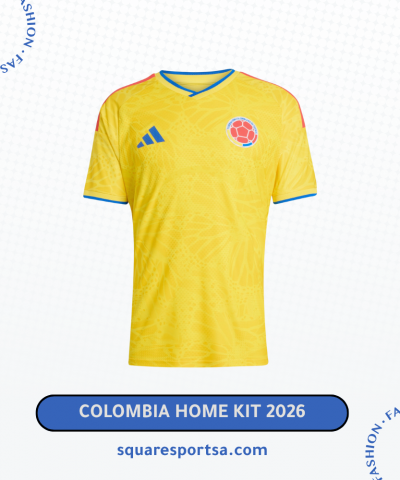 تيشيرت منتخب كولومبيا الأساسي 2026 | Colombia Home Kit تيشيرت منتخب كولومبيا الأساسي 2026 | Colombia Home Kit