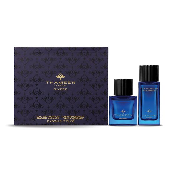مجموعة ثمين ريفيير اكستريت دو برفيوم + ريفيير عطر الشعر 2*50 مل 