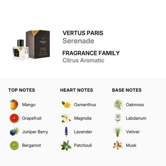 Vertus Serenade EDP 100ml Vertus Serenade EDP 100ml