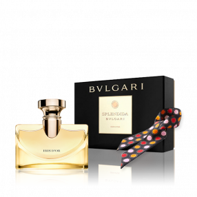 بولغاري سبلينديدا ديور مجموعة هدايا عطرية - أو دو برفيوم 100 مل + سيلك سكارف