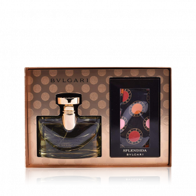 بولغاري سبلينديدا ديور مجموعة هدايا عطرية - أو دو برفيوم 100 مل + سيلك سكارف