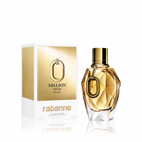 رابان مليون جولد قابلة لإعادة التعبئة أو دو برفيوم 90 مل رابان مليون جولد قابلة لإعادة التعبئة أو دو برفيوم 90 مل