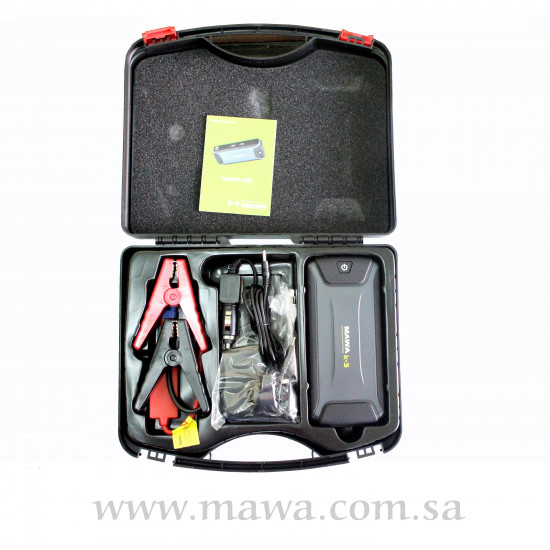 شاحن بطارية 14000 ملي امبير بمخرجين USB