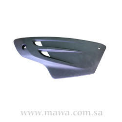 فايبر جانبي  اسود يمين 100 سي سي