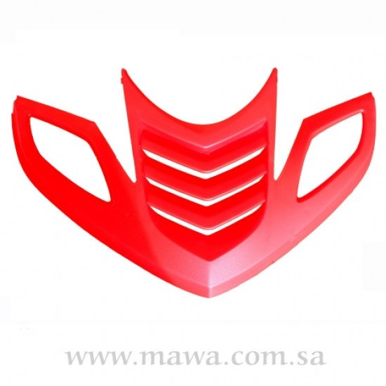 وجة فايبر امامي احمر دباب 100 سي سي