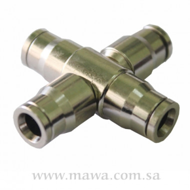 قسام رباعي استانلس استيل 1/4