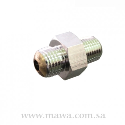 وصلة استيل 1/4*3/8 وصلة استيل 1/4*3/8