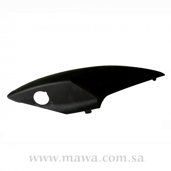 فايبر جانبي يمين اسود مع فتحة مفتاح 50 سي سي