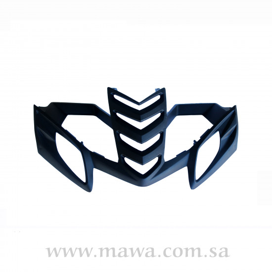 وجه فايبر امامي اسود دباب 80 سي سي 