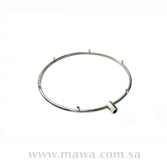 حلقة دائرية مع ست فتحات نوزل 