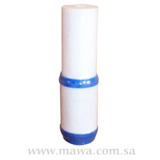 شمعه مزدوجة شوائب وكربون 