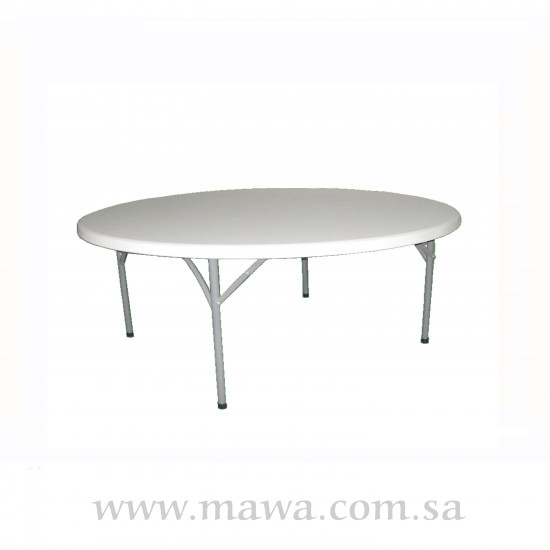 طاولة دائرية قطر 110 سم 