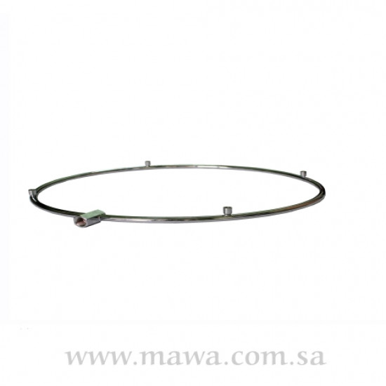 حلقة دائرية مع اربع فتحات نوزل 