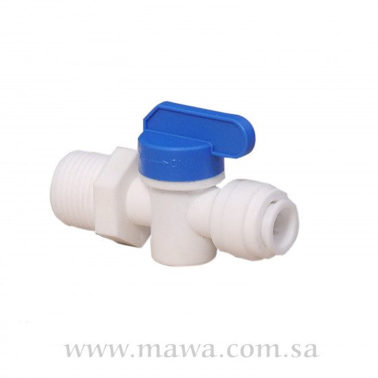 وصلة مع حنفية كبس وسنة 