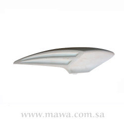 فايبر جانبي  ابيض يسار 100 سي سي