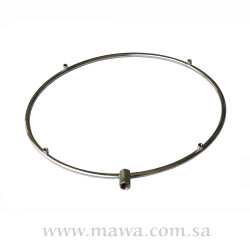 حلقة دائرية مع اربع فتحات نوزل بقطر 38 سم حلقة دائرية مع اربع فتحات نوزل بقطر 38 سم