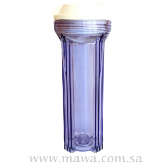 بيت فلتر شفاف بربله واحدة 