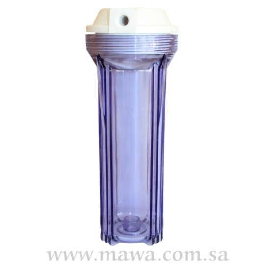 بيت فلتر شفاف بربله واحدة 